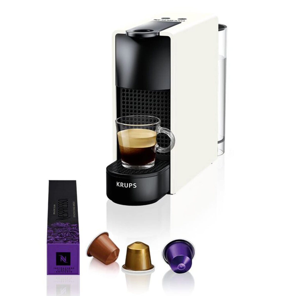 Nespresso Essenza Mini Blanc – machine à capsules compacte