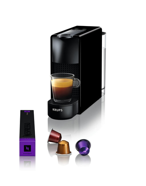 Essenza Mini Noir – espresso et lungo en format mini